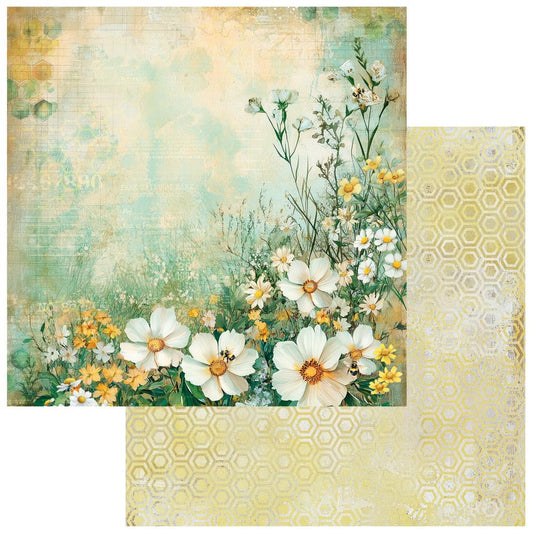 PhotoPlay 12x12 Double Sided Paper- Botanical Buzz - Cheerful