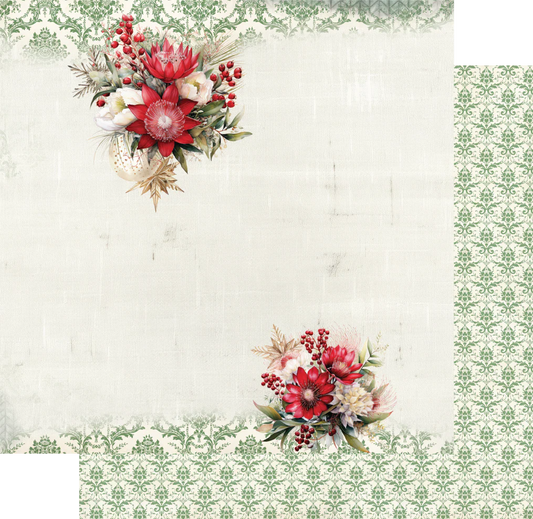 Uniquely Creative 12x12 Double Sided Paper- Home for Christmas- From Our House