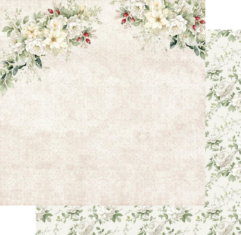 Uniquely Creative 12x12 Double Sided Paper- Christmas Keepsakes- Evergreen Lane
