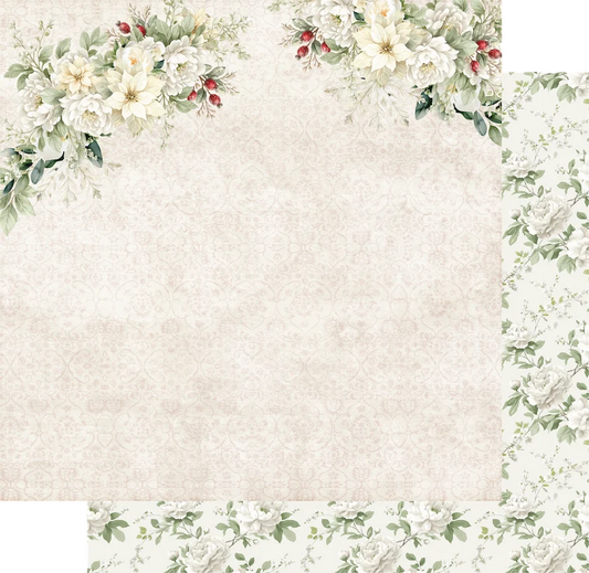 Uniquely Creative 12x12 Double Sided Paper- Christmas Keepsakes- Evergreen Lane