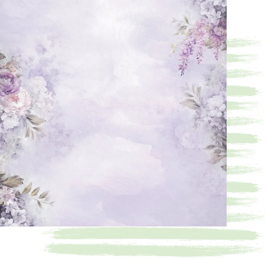 Uniquely Creative 12x12 Double Sided Paper - Serenity- Tranquil