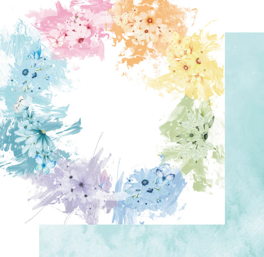 Uniquely Creative 12x12 Double Sided Paper- Colour Crush- Dazzling Delight