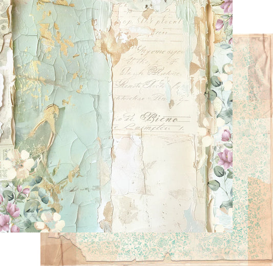 Uniquely Creative 12x12 Double Sided Paper - Floral Archives- The Botanist