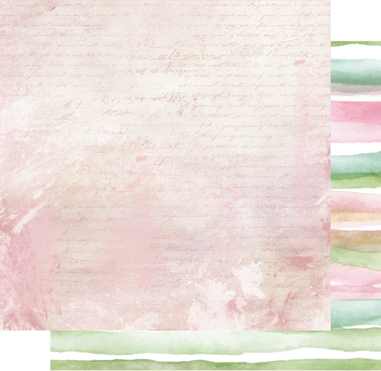 Uniquely Creative 12x12 Double Sided Paper- Tea & Tranquility- Quiet Daydreams