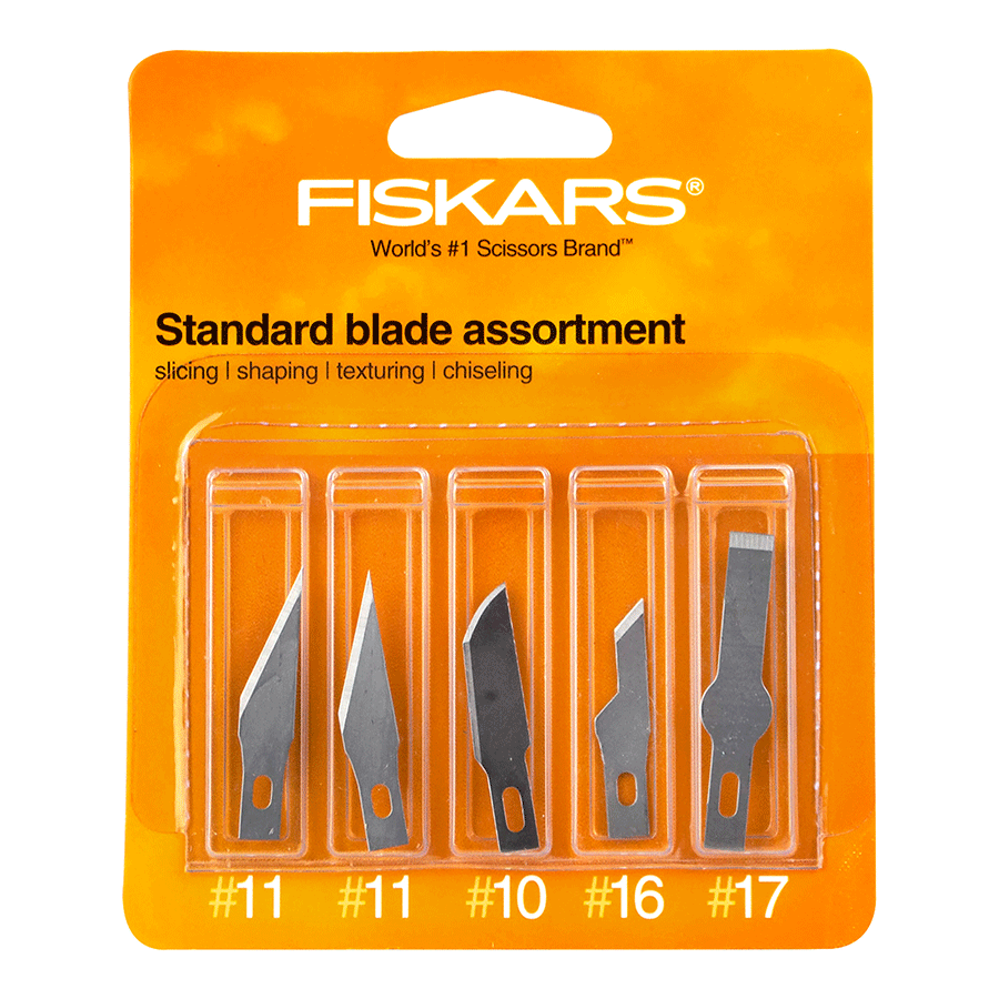 Fiskars Standard Blade Assortment Pack- 5 pack