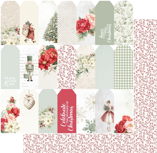 Uniquely Creative 12x12 Double Sided Paper - Christmas Keepsakes- Home For the Holidays