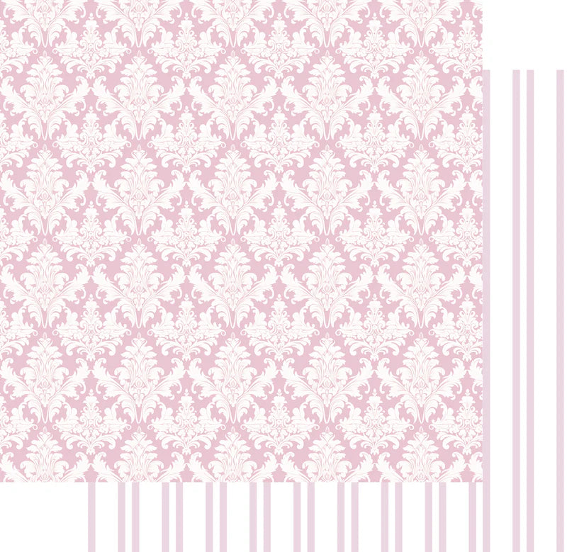 Uniquely Creative 12x12 Double Sided Paper- Patchwork Roses- Beautiful Binding