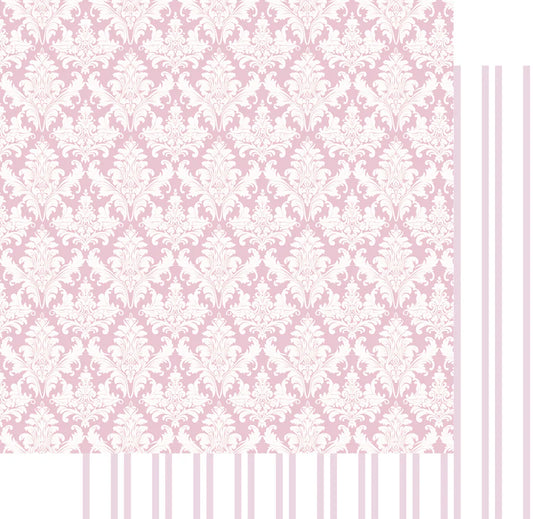 Uniquely Creative 12x12 Double Sided Paper- Patchwork Roses- Beautiful Binding
