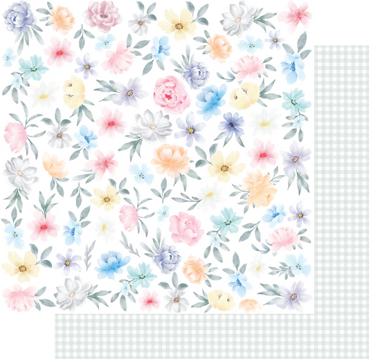 Uniquely Creative 12x12 Double Sided Paper- Heart & Soul - Just Start