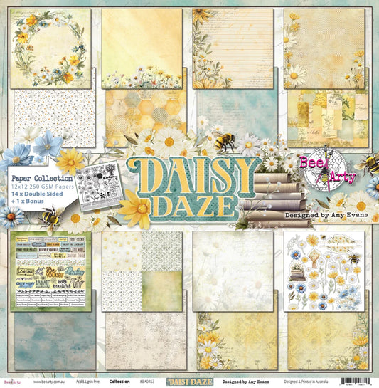 Bee Arty 12x12 Double Sided Paper Pack - Daisy Daze