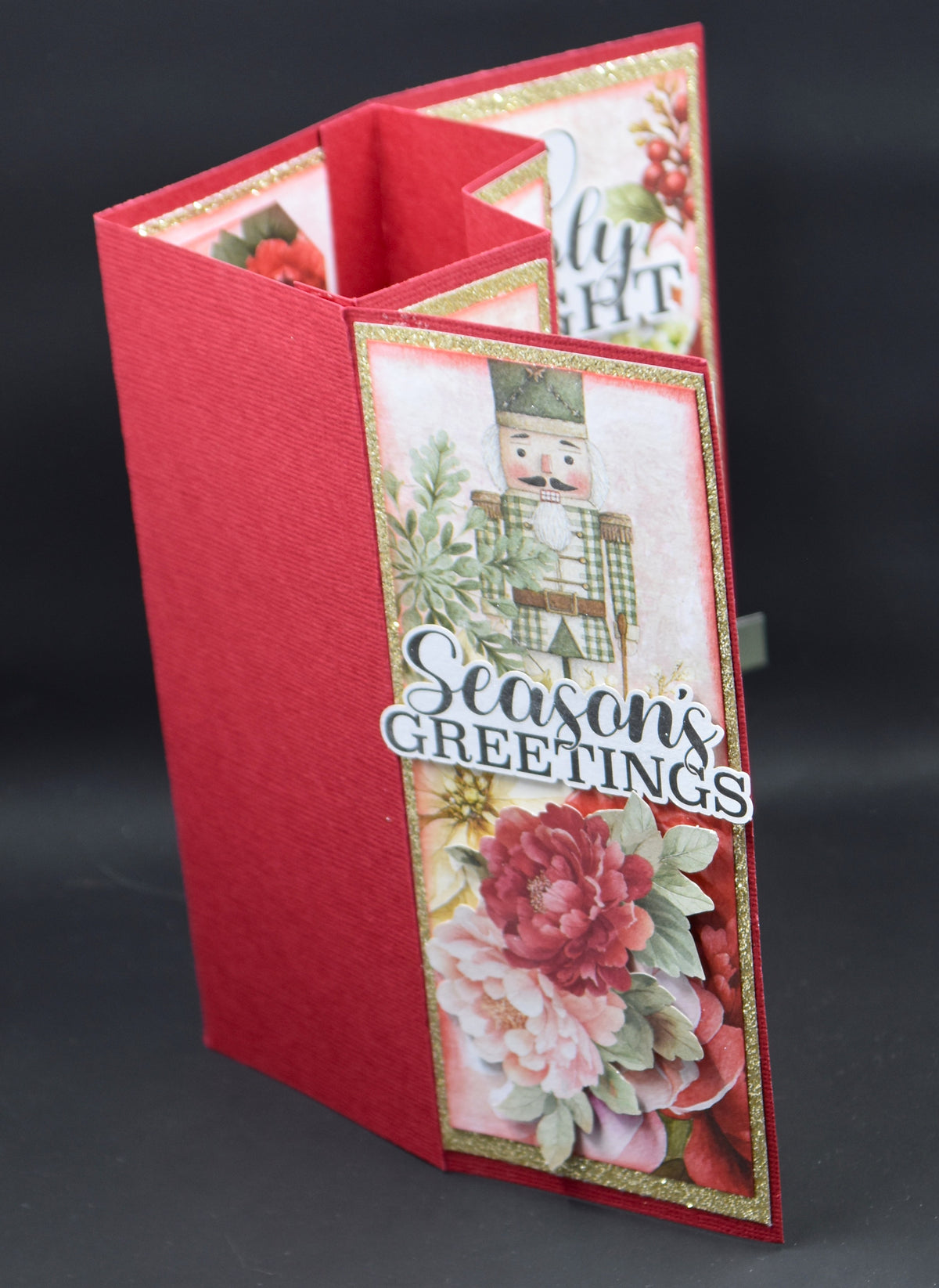 TK Paper Boutique Ready to Assemble Card Making Kit- Inner W Pop Up Cards- Christmas Keepsakes