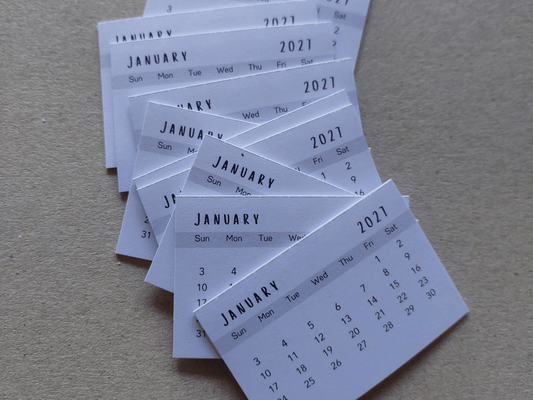 House of Paper Calendar Tabs- 2027