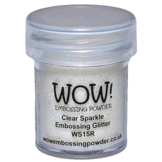 WOW! Embossing Glitter- Clear Sparkle
