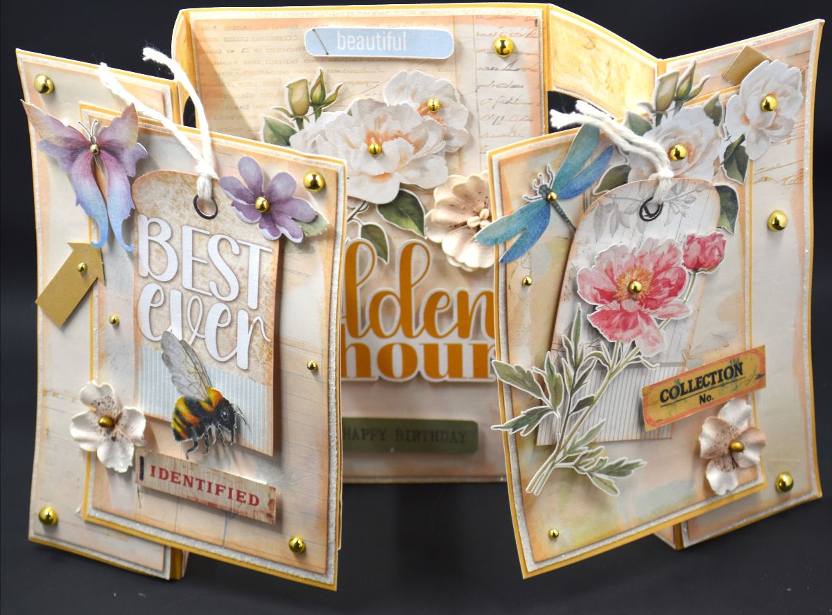 TK Paper Boutique Ready to Assemble Card Making Kit- Shutter Fold Cards