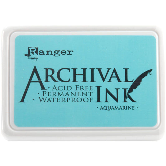 Ranger Archival Large Ink Pads- Aquamarine