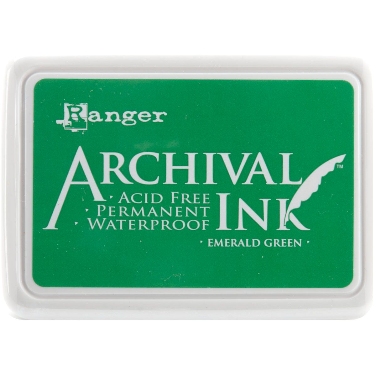 Ranger Archival Large Ink Pad- Emerald Green