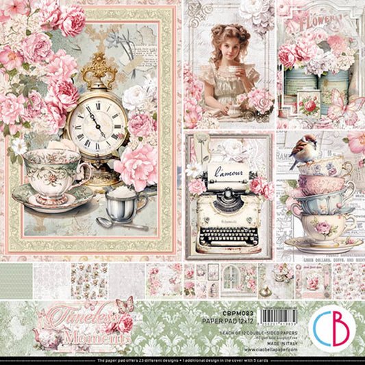 Ciao Bella 12x12 Double Sided Paper Pack- Timeless Moments