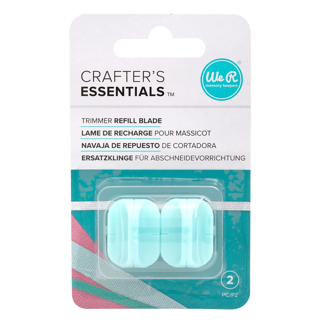 Crafter's Essentials Trimmer Refill Blade - 2 Pack