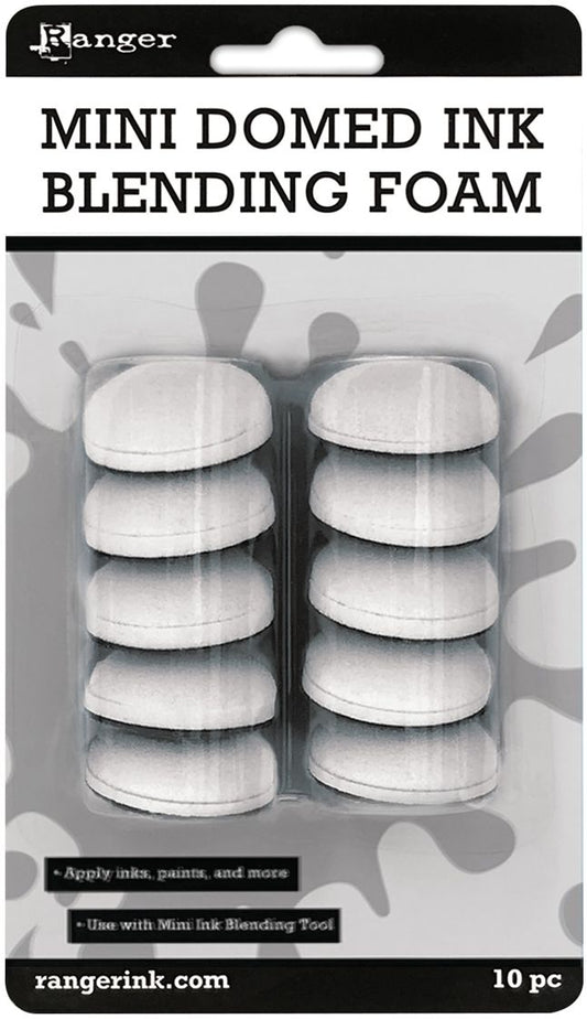 Ranger Mini Domed Ink Blending Foam- 10 pack