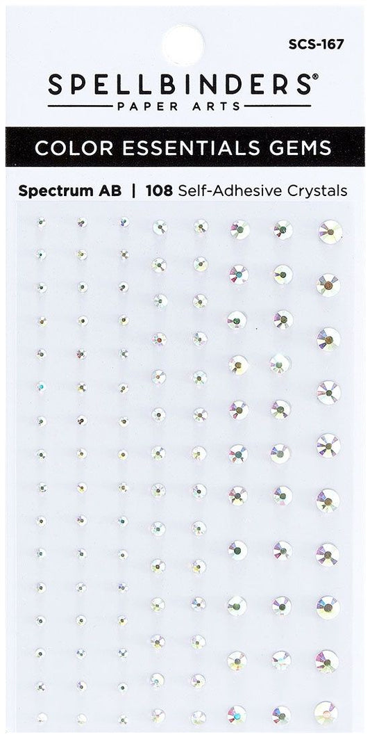 Spellbinders Paper Arts Color Essential Gems- Spectrum