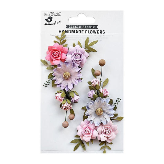 Little Birdie Fairy Rosa Handmade Paper Flowers- Fairy Sparkle