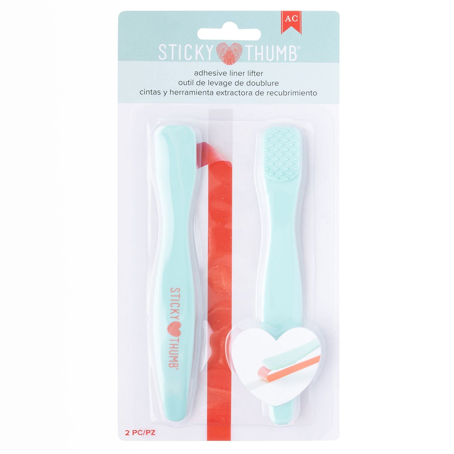 Sticky Thumb Adhesive Liner Lifter