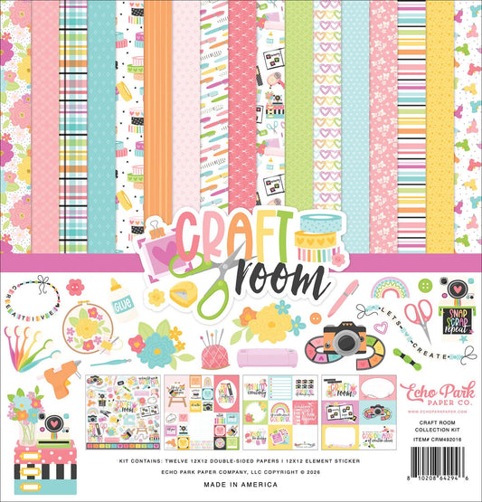 Echo Park 12x12 Double Sided Paper- Craft Room