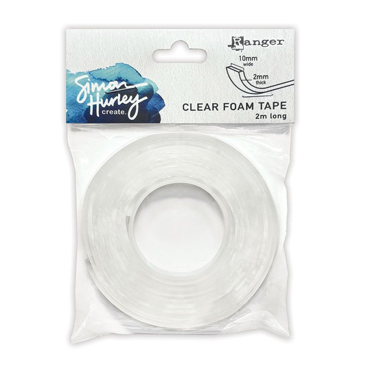 Ranger Simon Hurley Create- Clear Foam Tape 10mm