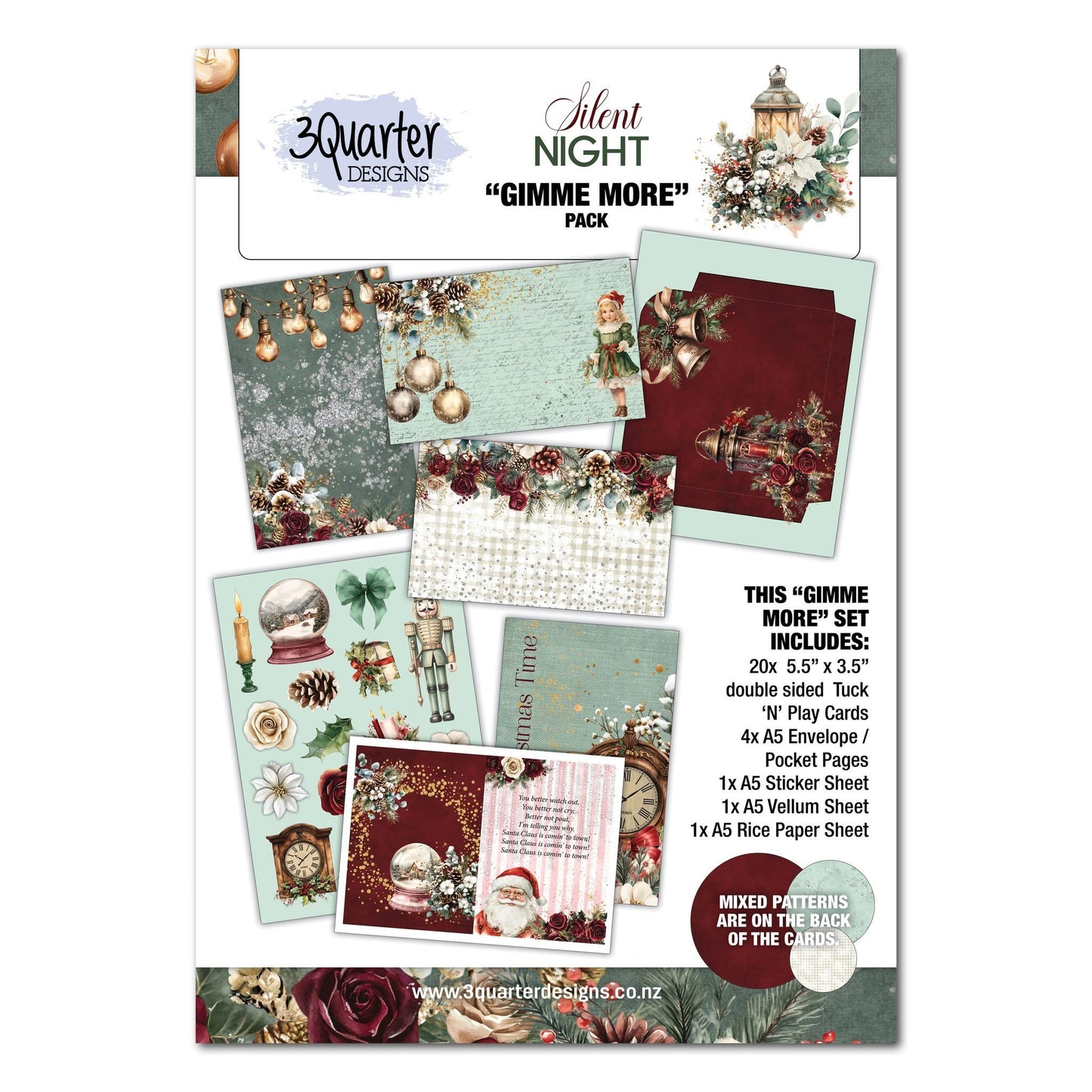 3Quarter Designs "Gimme More" Pack - Silent Night