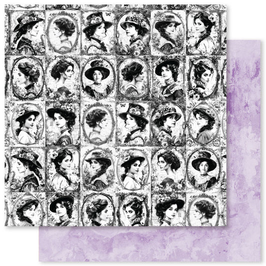 Paper Rose Studio 12x12 Double Sided Paper - Botanical Memories-D