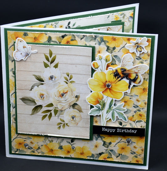 TK Paper Boutique Ready to Assemble Card Making Kit - Double Display Pop Up Card