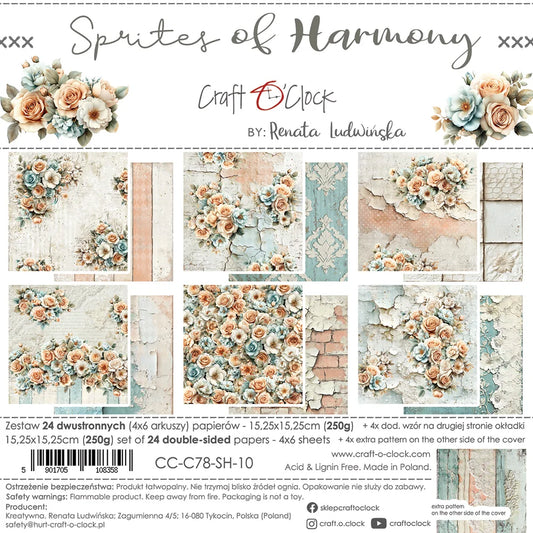 Craft O'Clock 6x6 Paper Pack- Sprites of Harmony