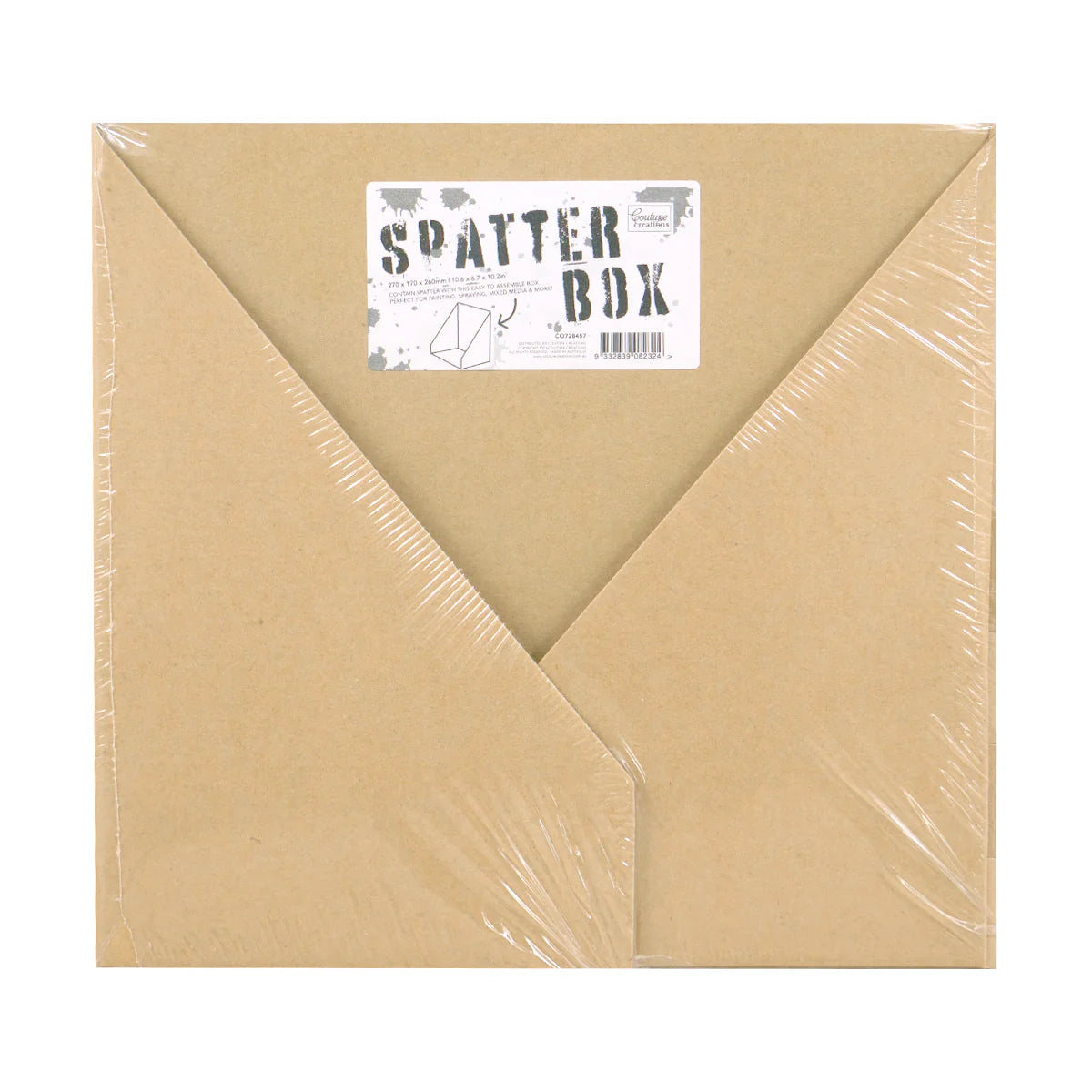 Couture Creations Splatter Box -270mm x 170mm x 260mm