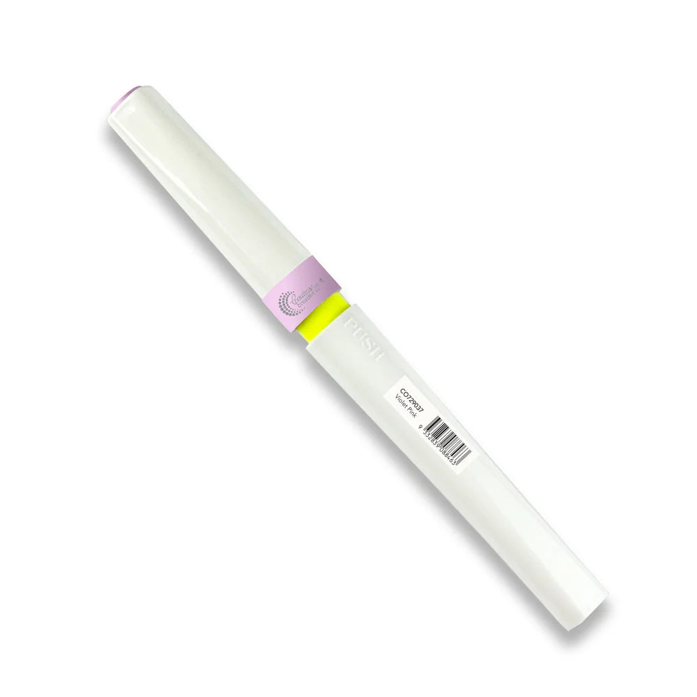 Couture Creations Winkles Glitter Brush Markers- Violet Pink