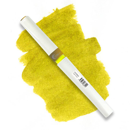 Couture Creations Winkles Glitter Brush Marker - Light Gold