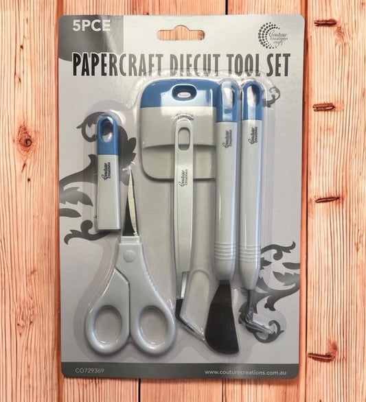 Couture Creations Paper Diecut Tool Set- 5 pcs