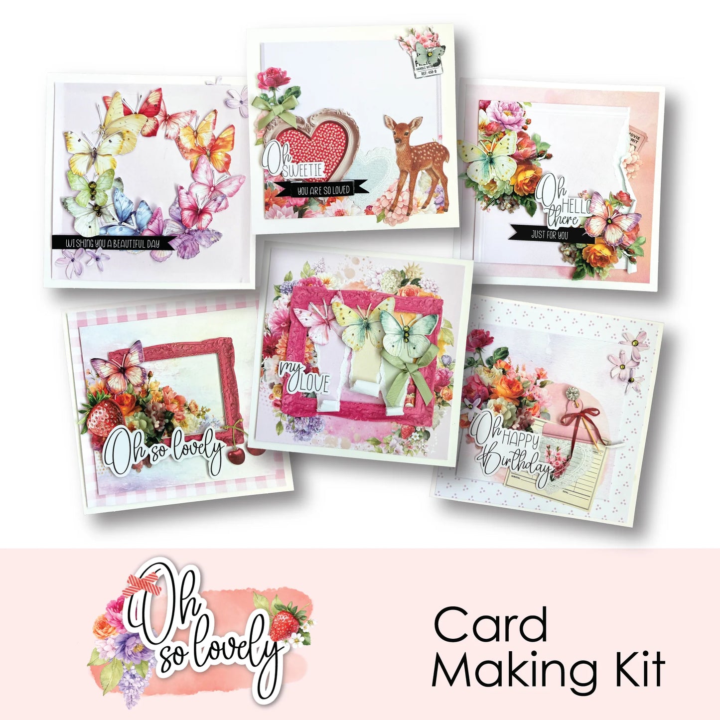Uniquely Creative Card Making Kit- Oh So Lovely