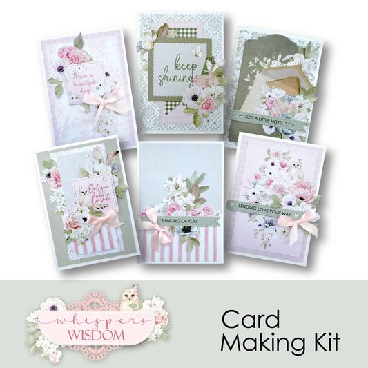 Uniquely Creative Card Making Kit- Whispers of Wisdom