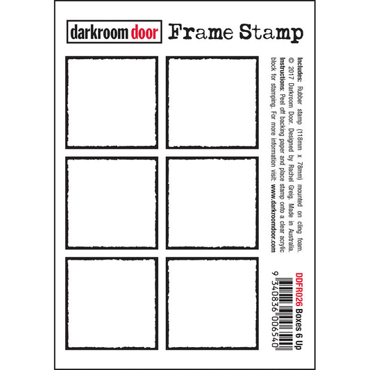 Darkroom Door Rubber Stamp- Frame Stamp
