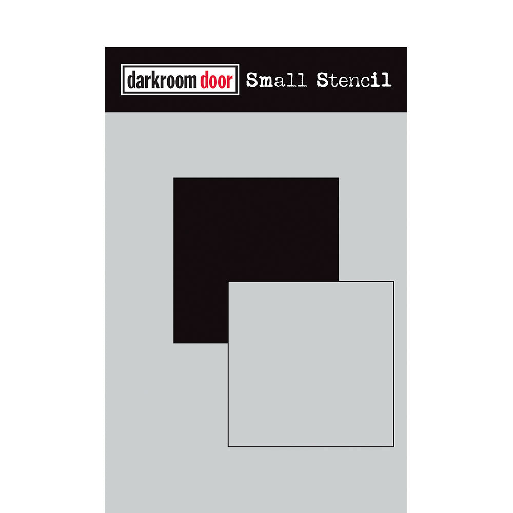Darkroom Door Small Stencil - 4.5" x 6" Square Set