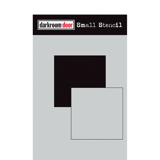 Darkroom Door Small Stencil - 4.5" x 6" Square Set