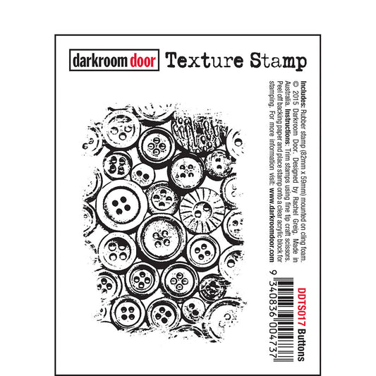 Darkroom Door Texture Stamp - Buttons
