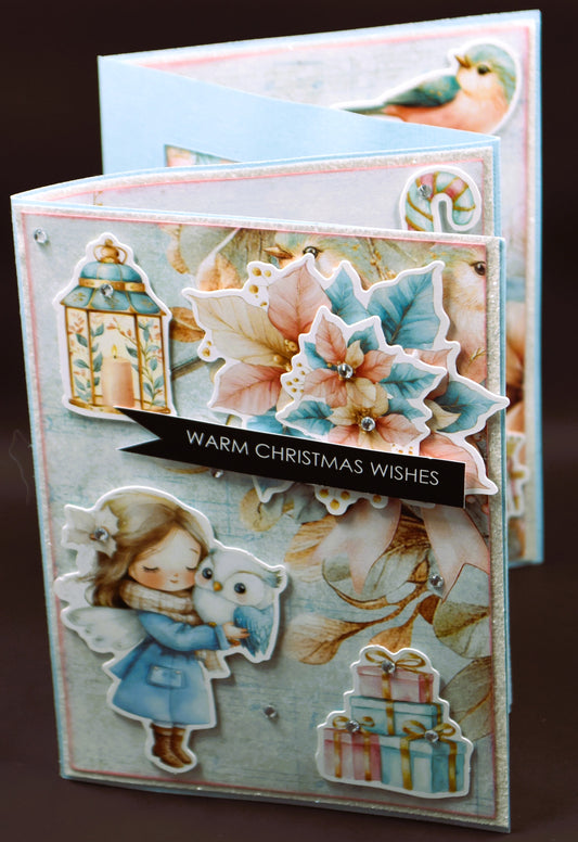 TK Paper Boutique Ready to Assemble Card Making Kit- Interlocking Accordion Cards Kit