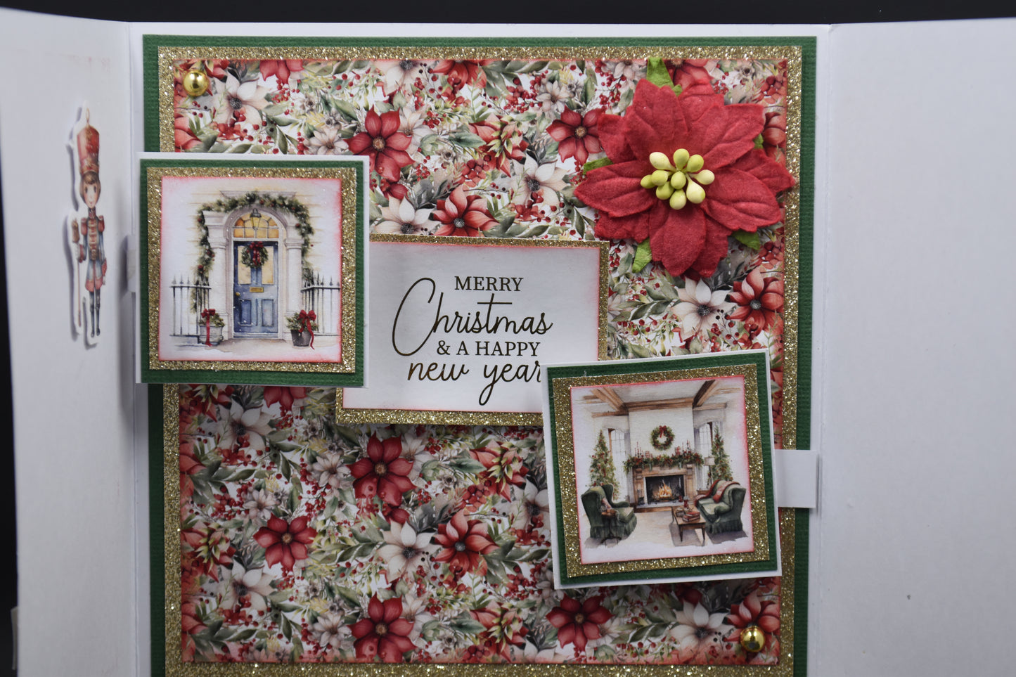 TK Paper Boutique Ready to Assemble Card Making Kit- Christmas Floating Gatefold Cards