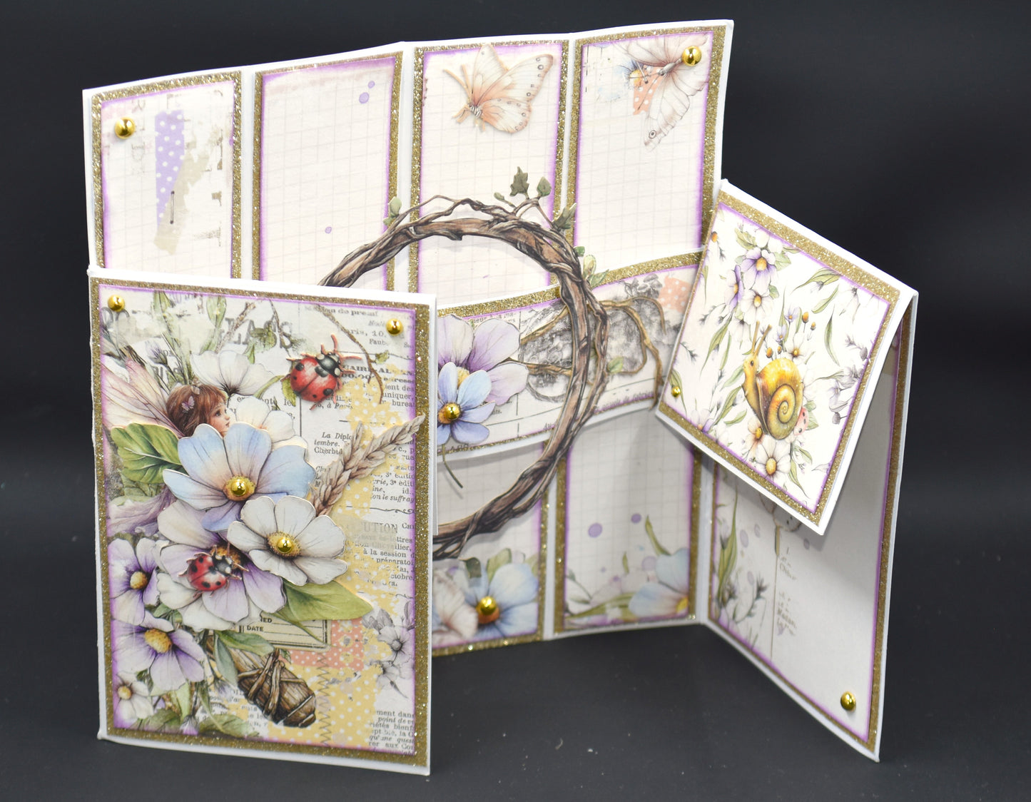 TK Paper Boutique Ready to Assemble Card Making Kit- Twin Flip Screen Cards