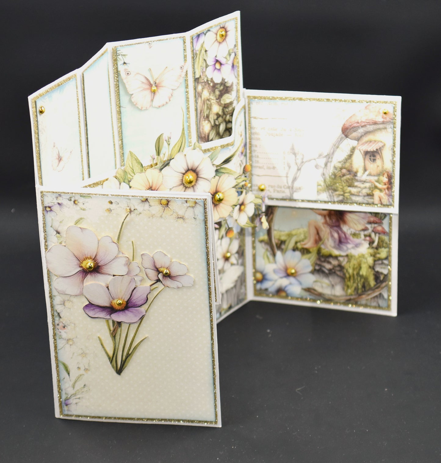 TK Paper Boutique Ready to Assemble Card Making Kit- Twin Flip Screen Cards