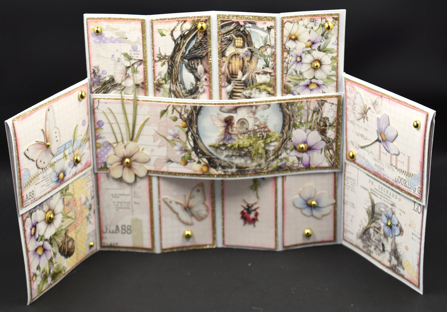 TK Paper Boutique Ready to Assemble Card Making Kit- Twin Flip Screen Cards