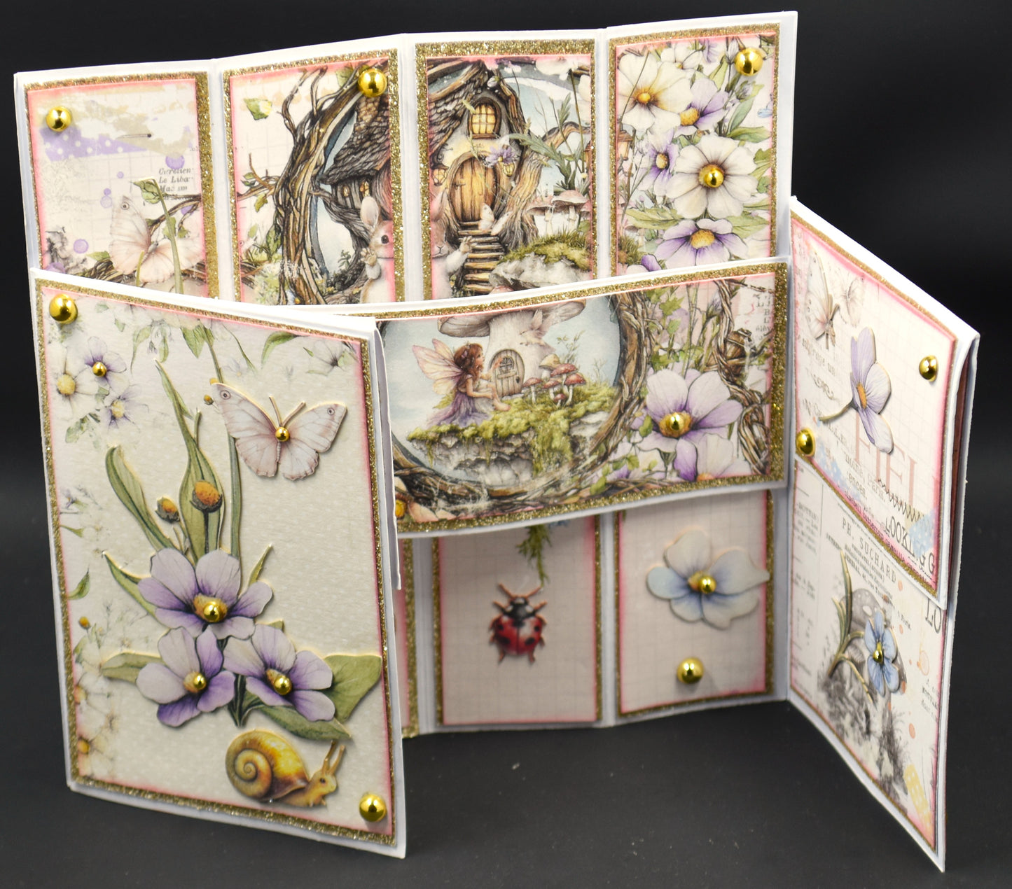 TK Paper Boutique Ready to Assemble Card Making Kit- Twin Flip Screen Cards