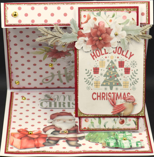 TK Paper Boutique Ready to Assemble Card Making Kit- Triple Panel Easel Cards.