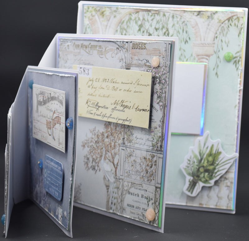 TK Paper Boutique Ready to Assemble Card Making Kit- Floating Tiered Side Panel Cards